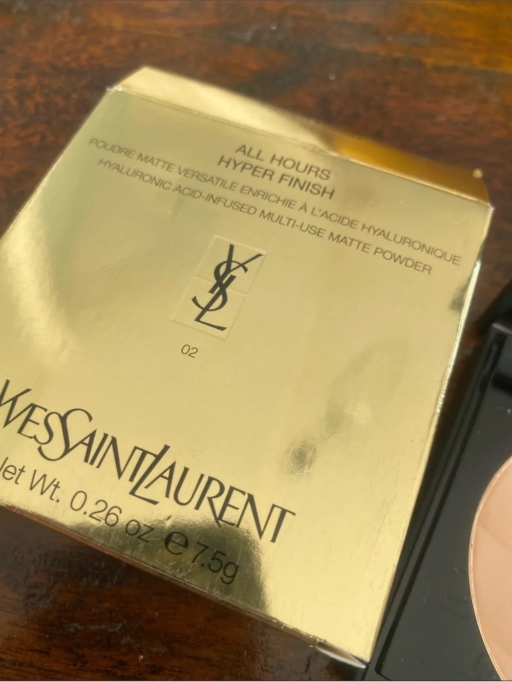 Yves Saint Laurent Gold & Black Compact Powder